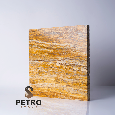 Натуральный травертин Petrostone Wein Cut Орех Матовый PSOM0101 