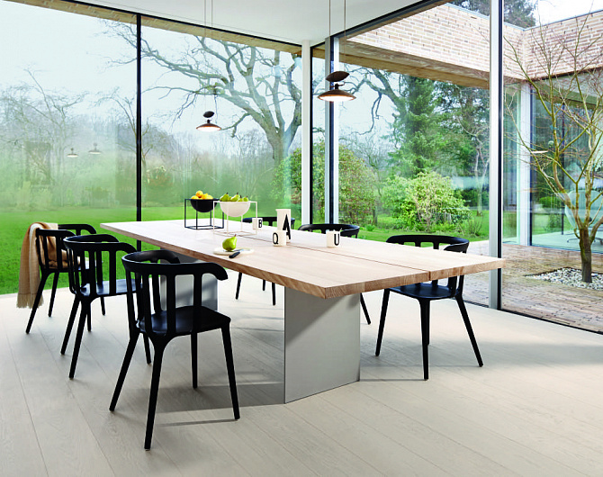 Паркетная доска Boen One strip Oak Andante White Live Pure EBGD36FD 