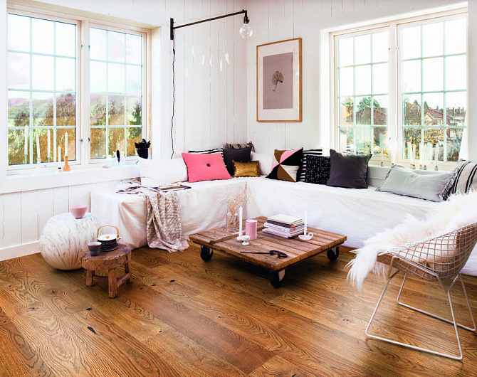 Паркетная доска Boen Stonewashed Oak Alamo EAGVVKFD 
