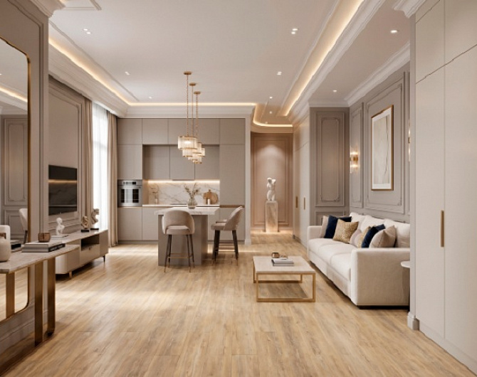 Кварц-виниловая плитка Stone Floor MSPC Дуб Яркий день 0061-7 MP 