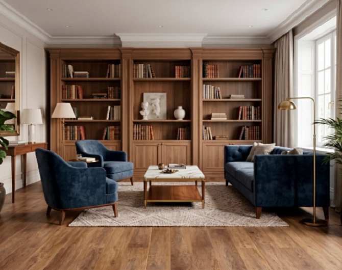 Кварц-виниловая плитка Stone Floor MSPC Дуб Тихий вечер 91799-5 MP 