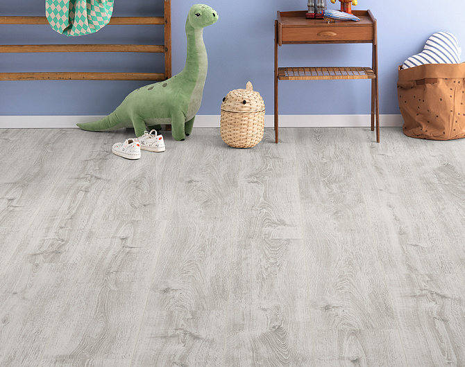 Пробковые напольные покрытия Egger Comfort+ Large Дуб Уолтем белый EPC002 