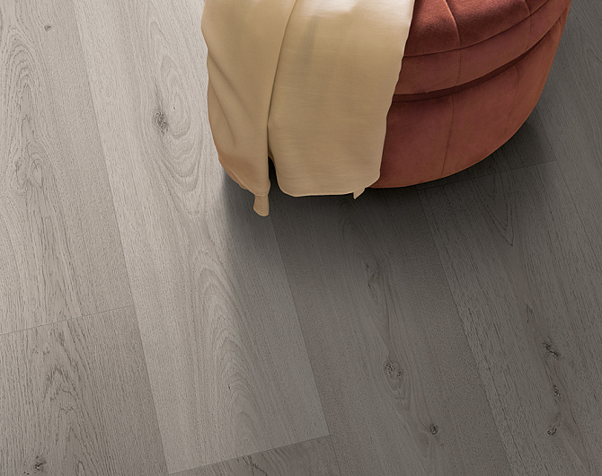 Пробковые напольные покрытия Egger Comfort+ Large Дуб Аритао серый EPC042 